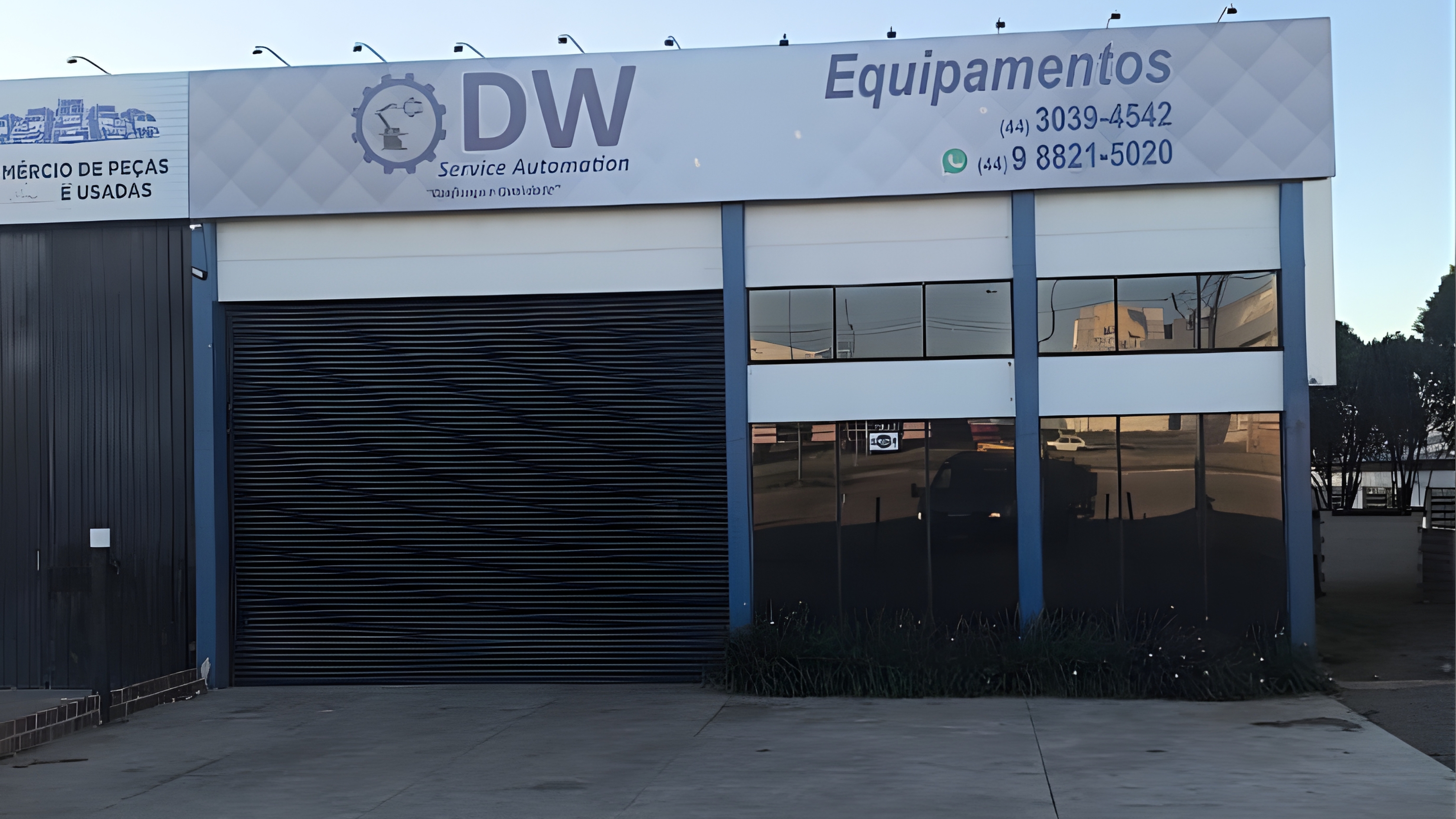 Fachada da DW Service Automation em Cianorte